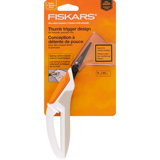 Fiskars® Total Control® Nonstick Precision Scissors
